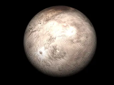 Charon Moon 3D model