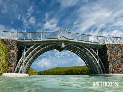 Iron bridge 1 3D model