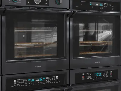 Samsung MicrowaveOven S02 3D model