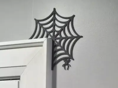 Spiderweb Door Corner 3D print model