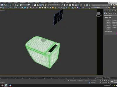 3D Toilet geberit seat 3D model
