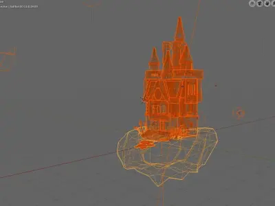 Haunted Mansion 3D model