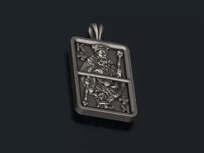 club king pendant light 3D print model