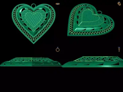 Pendant Set 39 3D print model