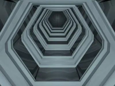 Sci Fi Interior 3D model