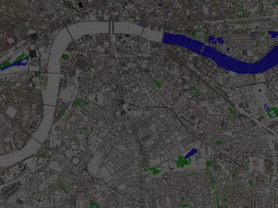 London UK Free 3D model