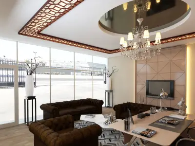 MODERN OFFICE 3D model