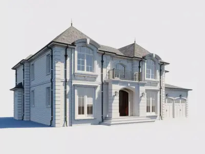 Build003 house 3D model