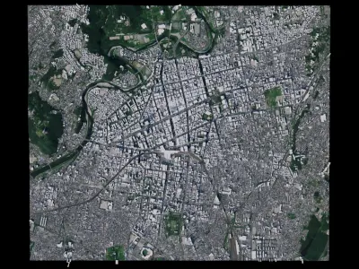 Sendai - Japan 3D model