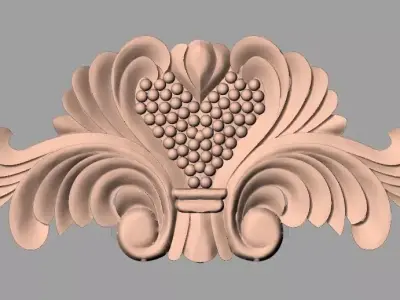 Artcam Aspire 3D relief models STL Files used for CNC E552 3D model