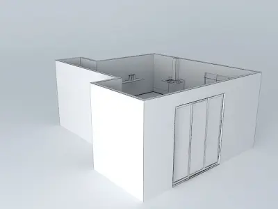 Kitchen interior Free 3D model