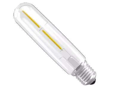 filament led light bulb 3D model