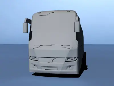 Passenger Bus 3D model