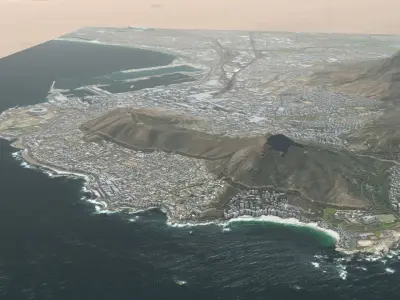 Cape Town RSA 3D model
