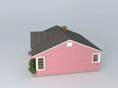 Tract House Free 3D model