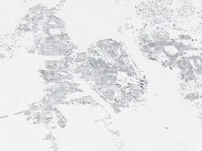 Halifax Canada City Landscape 3D Model 3D model