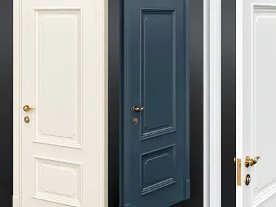 DOOR Collection 12 Pieces 3d model 3D model