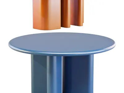 MiniForms BonBon - Dining Tables Set 01 3D model