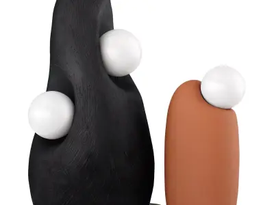 Terra  Rock table lamp 3D model