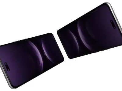 Huawei nova 14 Ultra Flowing Light Purple High Poly 3D model