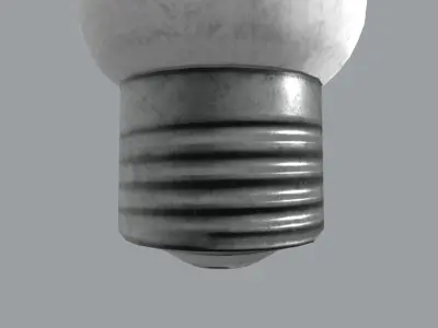 Lamp Bulb 159 Low Poly Low-poly 3D model