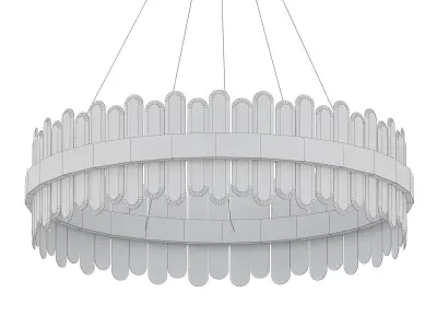 Gold Finish Halo 3D model