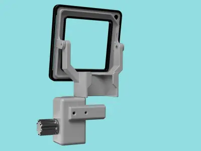 DJI Osmo Pocket LED ring 3D print model