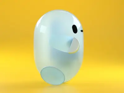 Robot BBOT from Rons Gone Wrong 3D model