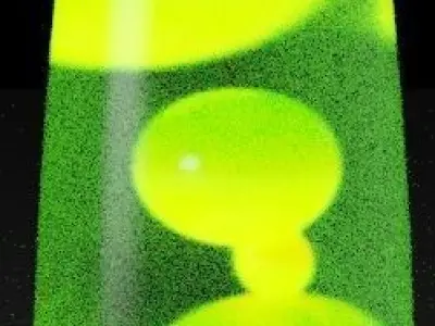 lava lamp Low-poly 3D model