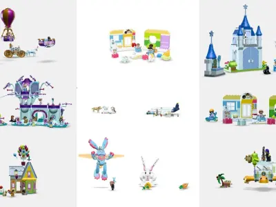 3D Lego Pack 3D model