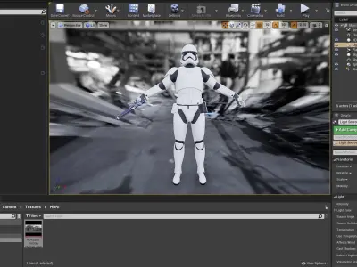StormTrooper First Order Rigged 3D model