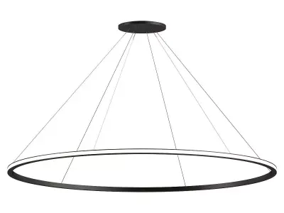 CIRCULAR pendant light with frame 3D model