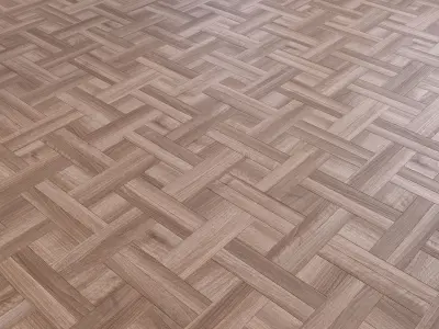 Parquet - Laminate - Wooden floor 2 in 1 Low-poly 3D model 169