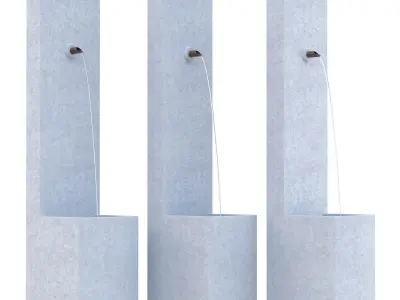 Echo Fountain 3D model