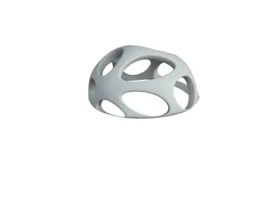 SciFi Cube Object No 54962 Low Poly Shape Low-poly 3D model