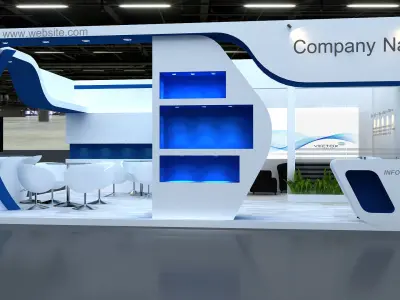 exhibition 3D model