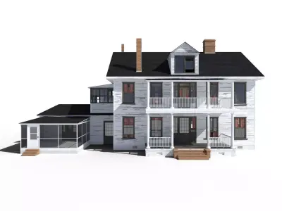 The Conjuring Movie House 3D model
