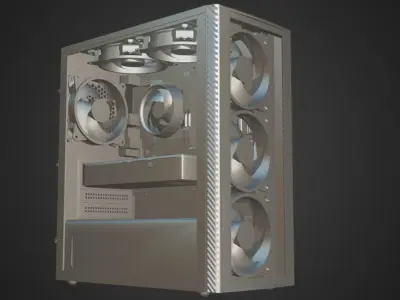 Gaming PC 3D model