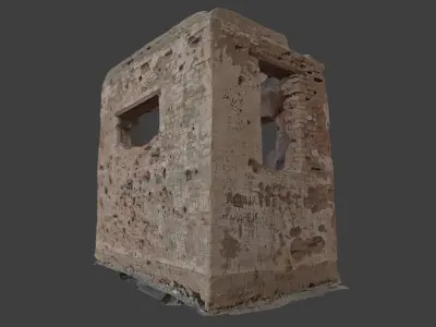 Old Building Free low-poly 3D model purchase