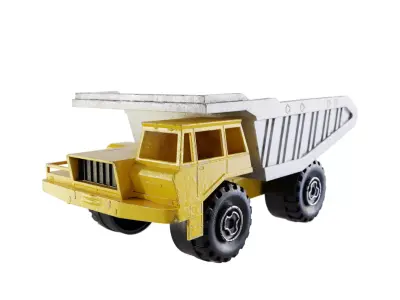 Toy Truck Low-poly 3D model