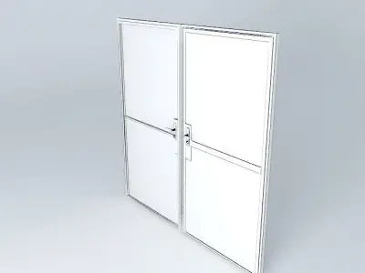 iron door  Free 3D model