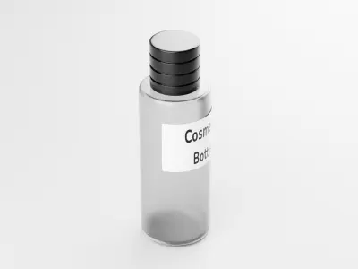 Cosmetic bottle 3D model