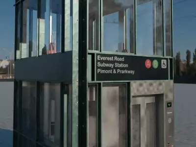 NYC Elevator 3D model