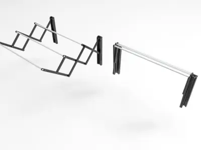 Towel Rack 7 3D model