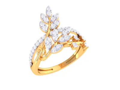  Women Ring MTL 3dm STL OBJ FBX Details 3D print model 94