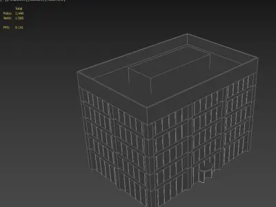 Industrial Building 3D model
