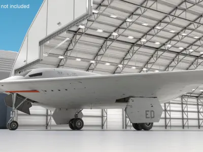  B-2 Bomber Old White 