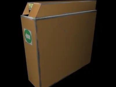 subway gate Low-poly 3D model