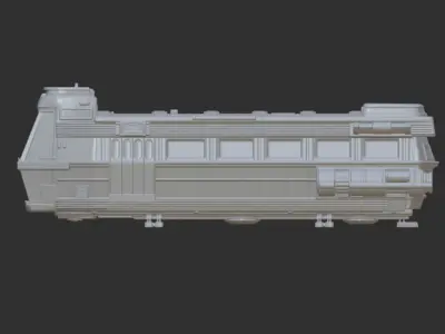 Star Wars - Andor - Ferrix Shuttle Ferry 3D print model