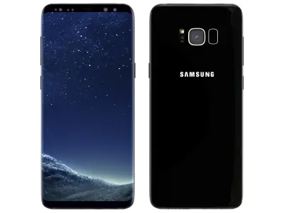 Samsung Galaxy S8 Midnight Black 3D model